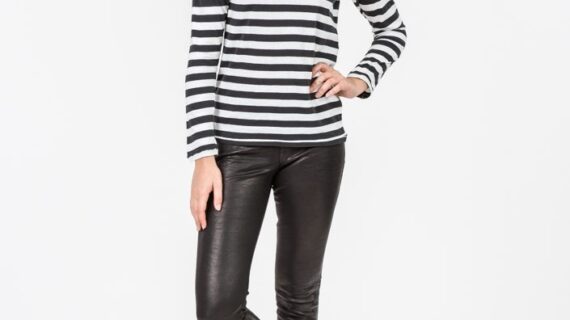 Long Sleeve Striped Tee
